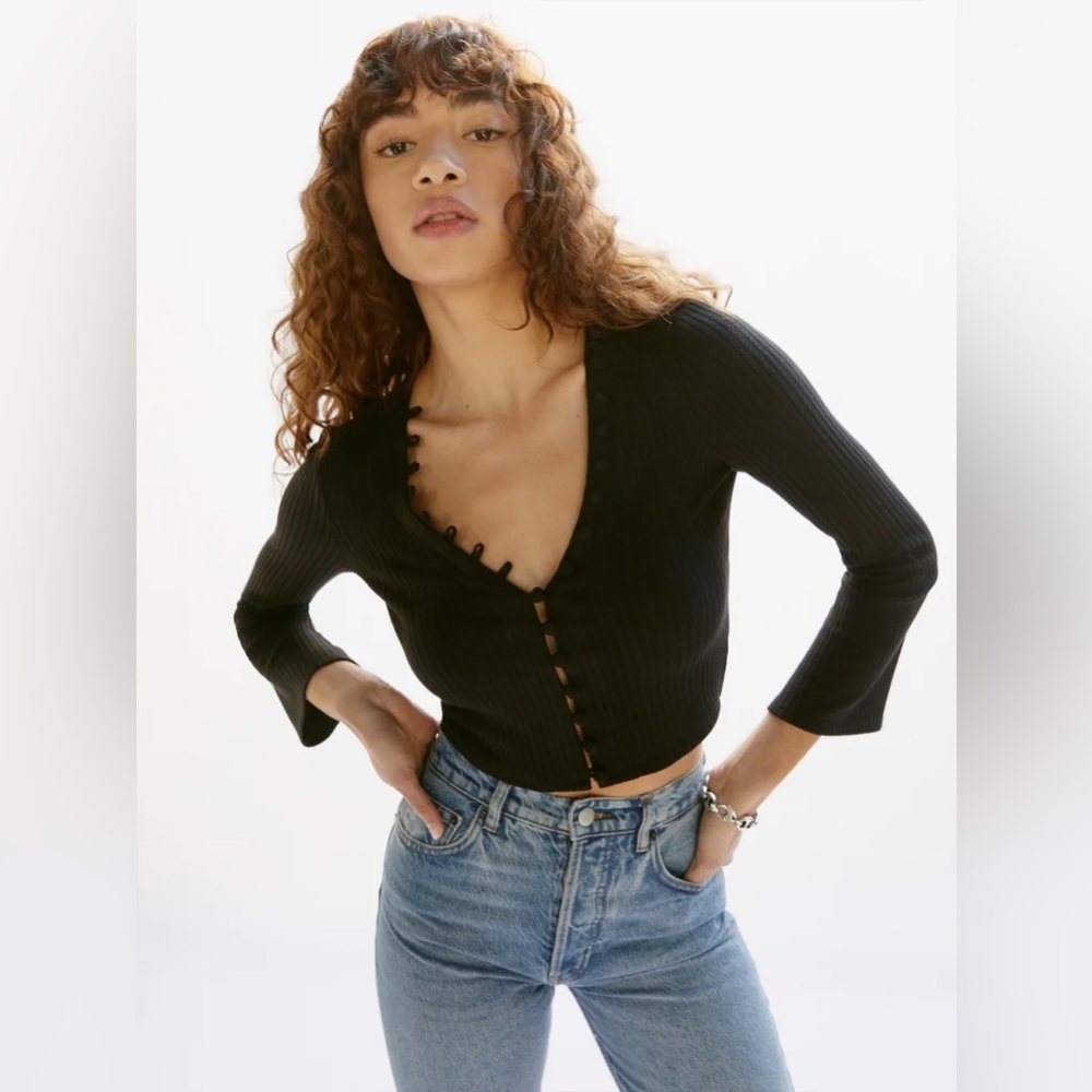 BNWT Reformation Kalina Knit Top